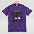 Doctor Of Physical Therapy DPT Graduation Therapist Mineral Wash Tshirts Mineral Purple