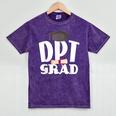 Doctor Of Physical Therapy Graduation T-Shirt Therapist DPT Mineral Wash Tshirts Mineral Purple