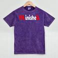 Doctorate PhinisheD PhD Graduation Premium Mineral Wash Tshirts Mineral Purple