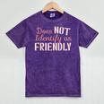 Does NOT Identify As Friendly Sarcastic Introvert Mineral Wash Tshirts Mineral Purple Does NOT Identify As Friendly Sarcastic Introvert Mineral Wash Tshirts Mineral Purple