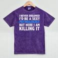 Never Dreamed I'd Be a Sexy Pathologist Pathology Graduation Mineral Wash Tshirts Mineral Purple