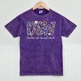 DSW Doctor Of Social Work Graduation DSW Graduate Mineral Wash Tshirts Mineral Purple