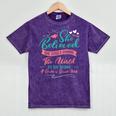 DSW Graduation So She Became A Doctor Of Social Work Mineral Wash Tshirts Mineral Purple