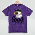 Eagle Grad Squad Class Of 2019 Graduation Mineral Wash Tshirts Mineral Purple