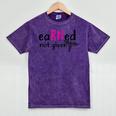 Earned Not Given Nurse Graduation Mineral Wash Tshirts Mineral Purple