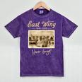 East Wing Never Forget American Vintage Nostalgia Mineral Wash Tshirts Mineral Purple