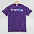 EdD Doctor Of Education Finish Doctorate Graduation Mineral Wash Tshirts Mineral Purple