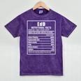 EdD Doctor Of Education Nutrition Doctorate Graduation Mineral Wash Tshirts Mineral Purple