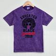 Educated Graduate 2019 Graduation Cute T Shirt Mineral Wash Tshirts Mineral Purple