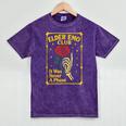 Elder Emo Club Emo Gothic Music Nostalgia Mineral Wash Tshirts Mineral Purple