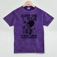 Elder Emo Club Skeleton Nostalgia It Wasn't a Phase Mom Mineral Wash Tshirts Mineral Purple