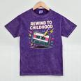 Elder Millennials Embracing 90s Rewind Nostalgia Vibes Mineral Wash Tshirts Mineral Purple Elder Millennials Embracing 90s Rewind Nostalgia Vibes Mineral Wash Tshirts Mineral Purple
