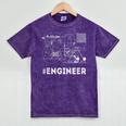 ENGINEER MATH COLLEGE GIFT IDEA GRADUATION T-SHIRT GRAPHIC Mineral Wash Tshirts Mineral Purple