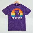Ew People Cat Anti Social Introvert Premium Tri-Blend Mineral Wash Tshirts Mineral Purple Ew People Cat Anti Social Introvert Premium Tri-Blend Mineral Wash Tshirts Mineral Purple