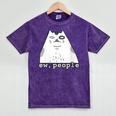 Ew People Introvert Sayings Sarcastic Cat Quote Mineral Wash Tshirts Mineral Purple Ew People Introvert Sayings Sarcastic Cat Quote Mineral Wash Tshirts Mineral Purple