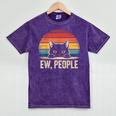 Ew People Retro Vintage Anti Social Cat Introvert Mineral Wash Tshirts Mineral Purple Ew People Retro Vintage Anti Social Cat Introvert Mineral Wash Tshirts Mineral Purple