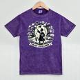Excellence Graduation Black History Month Inspiring Mineral Wash Tshirts Mineral Purple
