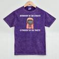 Extroverted Introvert In The Streets Extrovert In The Tweets Mineral Wash Tshirts Mineral Purple Extroverted Introvert In The Streets Extrovert In The Tweets Mineral Wash Tshirts Mineral Purple