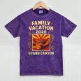 Family Vacation Grand Canyon 2026 Nostalgia Mineral Wash Tshirts Mineral Purple