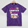 My Favorite Lawyer Calls Me Mom Graduation Mineral Wash Tshirts Mineral Purple