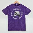 Our Final Chapter Seniors 2026 Graduation Mineral Wash Tshirts Mineral Purple