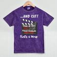 Finance Major Graduation Class Of 2022 Graduate Finance Mineral Wash Tshirts Mineral Purple