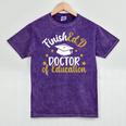 FinishEdD Doctor Of Education Graduation EdD Graduate Mineral Wash Tshirts Mineral Purple