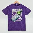 Still Flippin' It Retro Flip Phone 90s Y2K Nostalgia Mineral Wash Tshirts Mineral Purple Still Flippin' It Retro Flip Phone 90s Y2K Nostalgia Mineral Wash Tshirts Mineral Purple