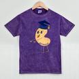Flossing Cashew OIT For Tree Nut OIT Graduation Mineral Wash Tshirts Mineral Purple