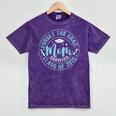 Forget The Grad Mom Survived Class Of 2025 Graduation Mineral Wash Tshirts Mineral Purple