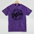 Forget The Grad Mom Survived Class Of 2025 Graduation 2025 Mineral Wash Tshirts Mineral Purple