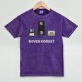 Never Forget Retro Nostalgia Tapes Throwback 80s Premium Tri-Blend Mineral Wash Tshirts Mineral Purple Never Forget Retro Nostalgia Tapes Throwback 80s Premium Tri-Blend Mineral Wash Tshirts Mineral Purple