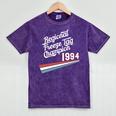 Freeze Tag 90s Nostalgia Mineral Wash Tshirts Mineral Purple
