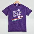 Freeze Tag 90s Nostalgia Mineral Wash Tshirts Mineral Purple