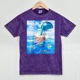 Frutiger Aero Aesthetic Tech Bubble Tea Boba Milktea Fishes Raglan Baseball Tee Mineral Wash Tshirts Mineral Purple Frutiger Aero Aesthetic Tech Bubble Tea Boba Milktea Fishes Raglan Baseball Tee Mineral Wash Tshirts Mineral Purple