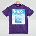 Frutiger Aero Aesthetic Tech Kawaii Milk Underwater Fishes Mineral Wash Tshirts Mineral Purple Frutiger Aero Aesthetic Tech Kawaii Milk Underwater Fishes Mineral Wash Tshirts Mineral Purple