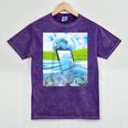 Frutiger Aero Aesthetic Tech Water Fishes Monitor Screen Raglan Baseball Tee Mineral Wash Tshirts Mineral Purple Frutiger Aero Aesthetic Tech Water Fishes Monitor Screen Raglan Baseball Tee Mineral Wash Tshirts Mineral Purple