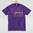 Frutiger Aero Graphic Er Tie Dye Mineral Wash Tshirts Mineral Purple