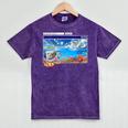 Frutiger Aero Y2k 2000s Mineral Wash Tshirts Mineral Purple