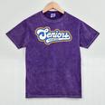 Funny Class Of 2022 Senior Graduate College Graduation Mineral Wash Tshirts Mineral Purple
