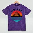 Future Archaeologist Pyramid Archaeology Student Graduation Mineral Wash Tshirts Mineral Purple