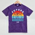 Future Audiologist Cool Audiology Student Graduation Mineral Wash Tshirts Mineral Purple
