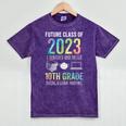 Future Class Of 2023 10th Grade Graduation 2021 Mineral Wash Tshirts Mineral Purple