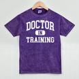 Future Doctor In Training Medical Med School MD Graduation Mineral Wash Tshirts Mineral Purple