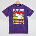 Future HBCU African American Gradute Graduation Mineral Wash Tshirts Mineral Purple
