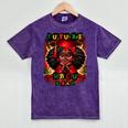Future HBCU Grad History Girl Graduation HBCU Mineral Wash Tshirts Mineral Purple