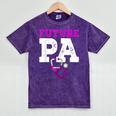 Future PA Physician Assistant Graduation Mineral Wash Tshirts Mineral Purple