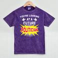 Future Politician Graduation For Kids And Graduates T-Shirt Mineral Wash Tshirts Mineral Purple