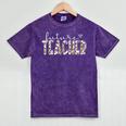 Future Teacher Graduation Student Teacher To Be Mineral Wash Tshirts Mineral Purple