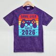 Game Over Class Of 2026 Shirt Students Graduation Mineral Wash Tshirts Mineral Purple